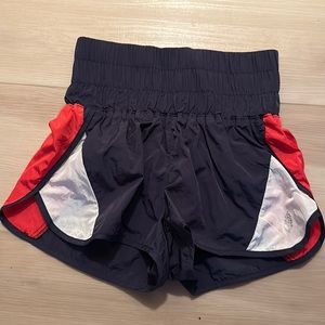 NWOT Free People Movement The Way Home Colorblock running shorts size small